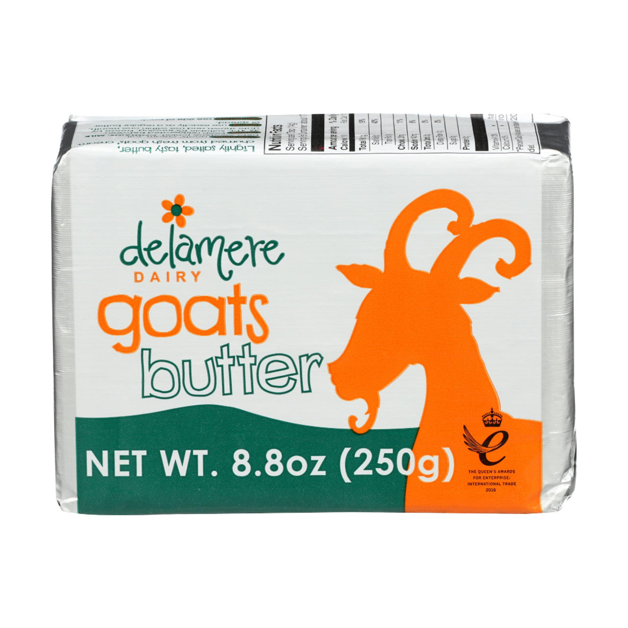 Delamere Goat Butter 8.8oz 10ct
