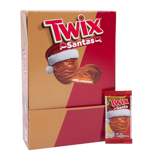Wholesale Twix Santa 1.06 Oz Box- Bulk