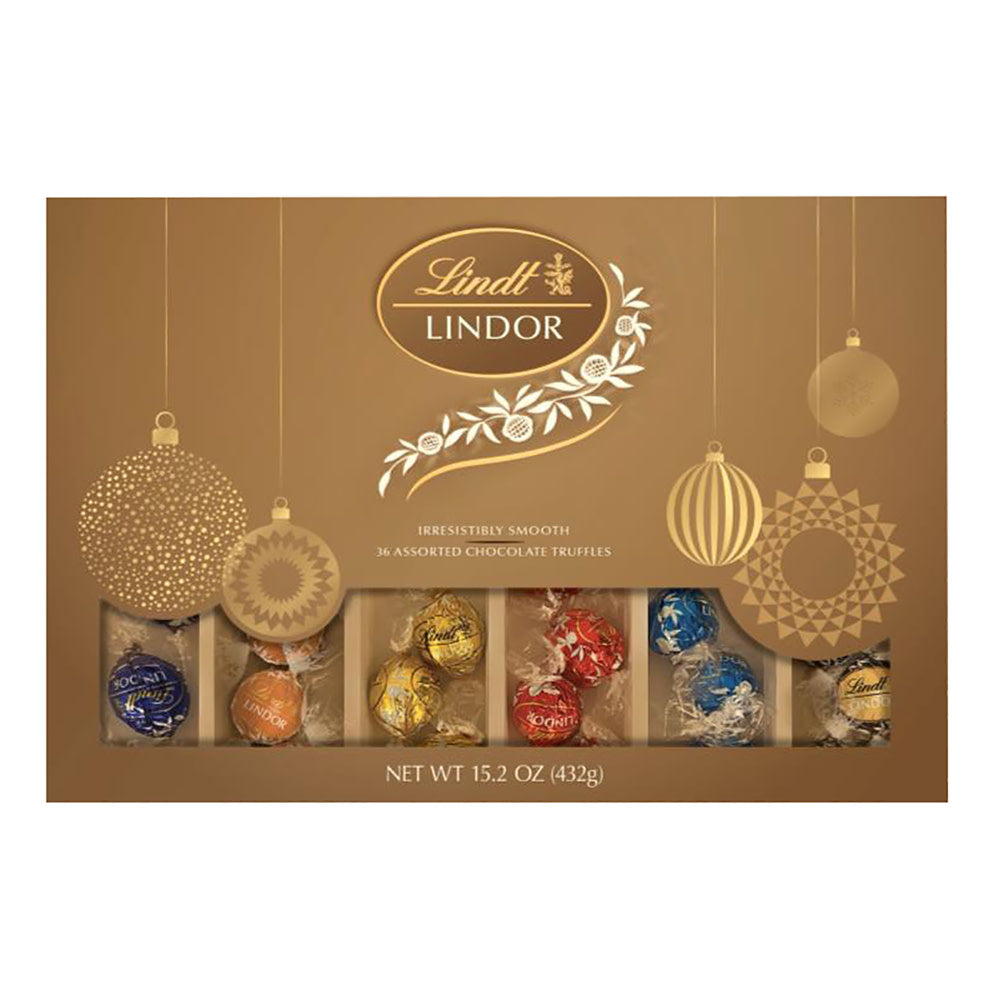 Wholesale Lindt Lindor Holiday Deluxe Assorted 15.2 Oz Box-7ct Case Bulk