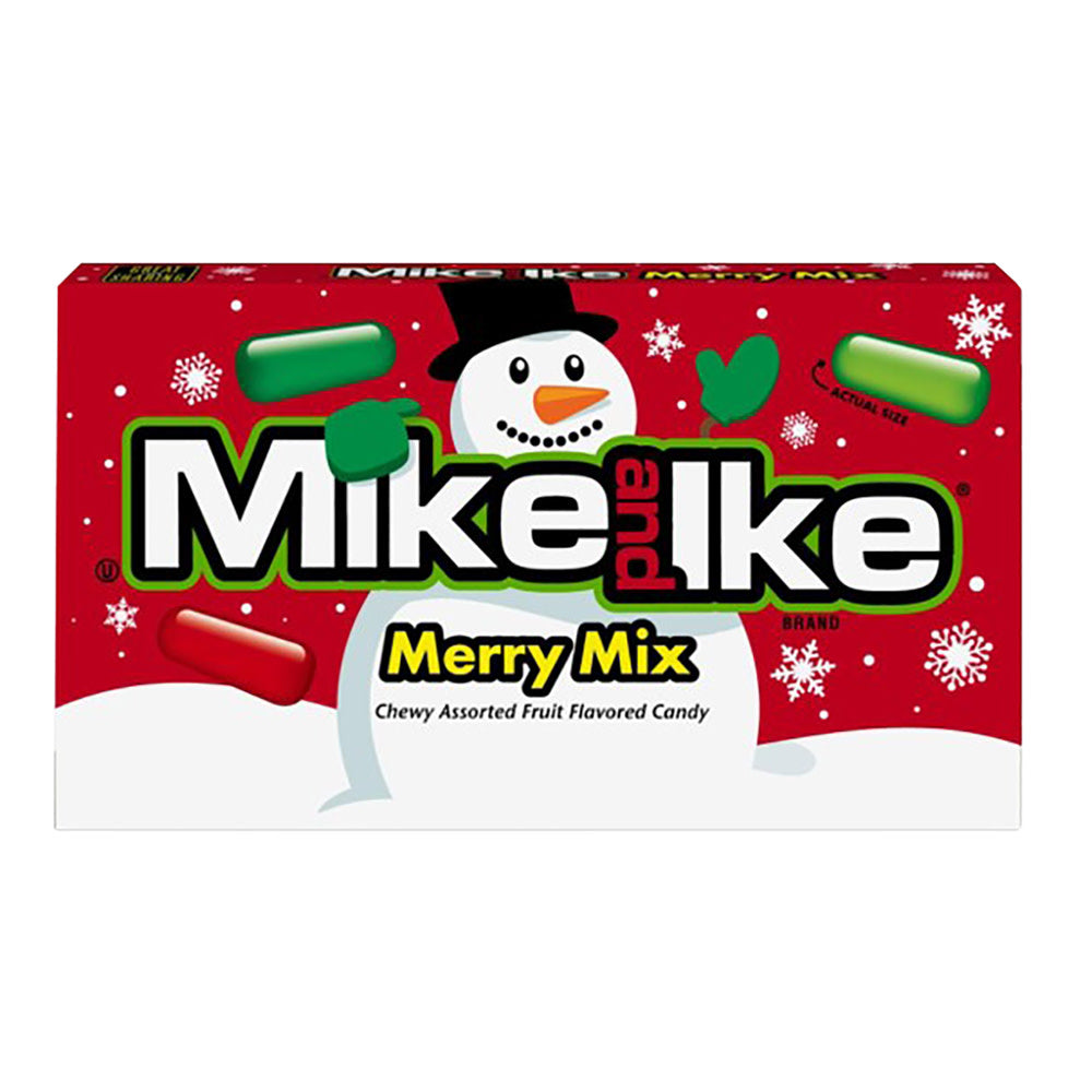 Wholesale Mike & Ike Merry Mix 4.25 Oz Theater Box-12ct Case Bulk