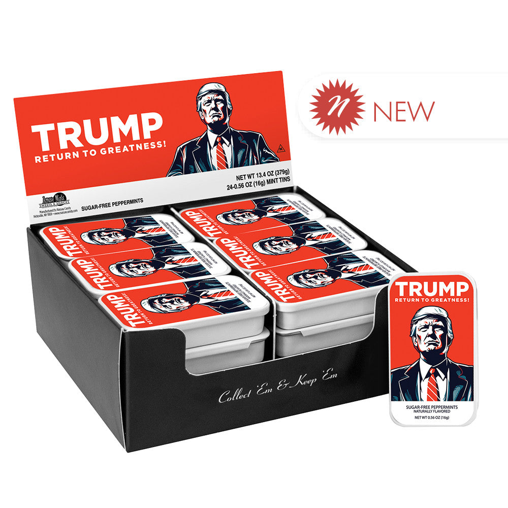 Amusemints Trump Return To Greatness Mints 0.56 Oz Slider Tin