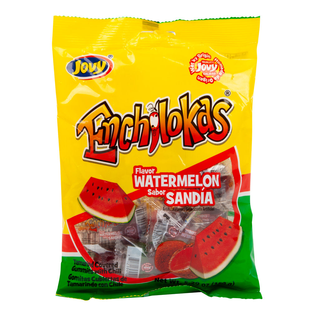 Wholesale Jovy Watermelon Enchilokas 5.29 Oz Peg Bag-24ct Case Bulk