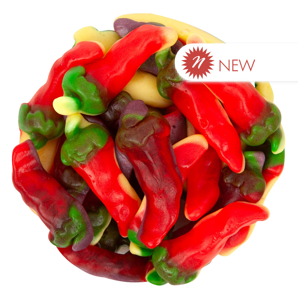 Wholesale Vidal - Gummy Fire Peppers- Bulk