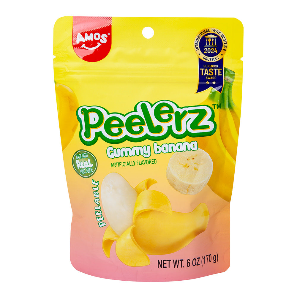 Wholesale Peelerz Gummy Banana 6 Oz Bag- Bulk