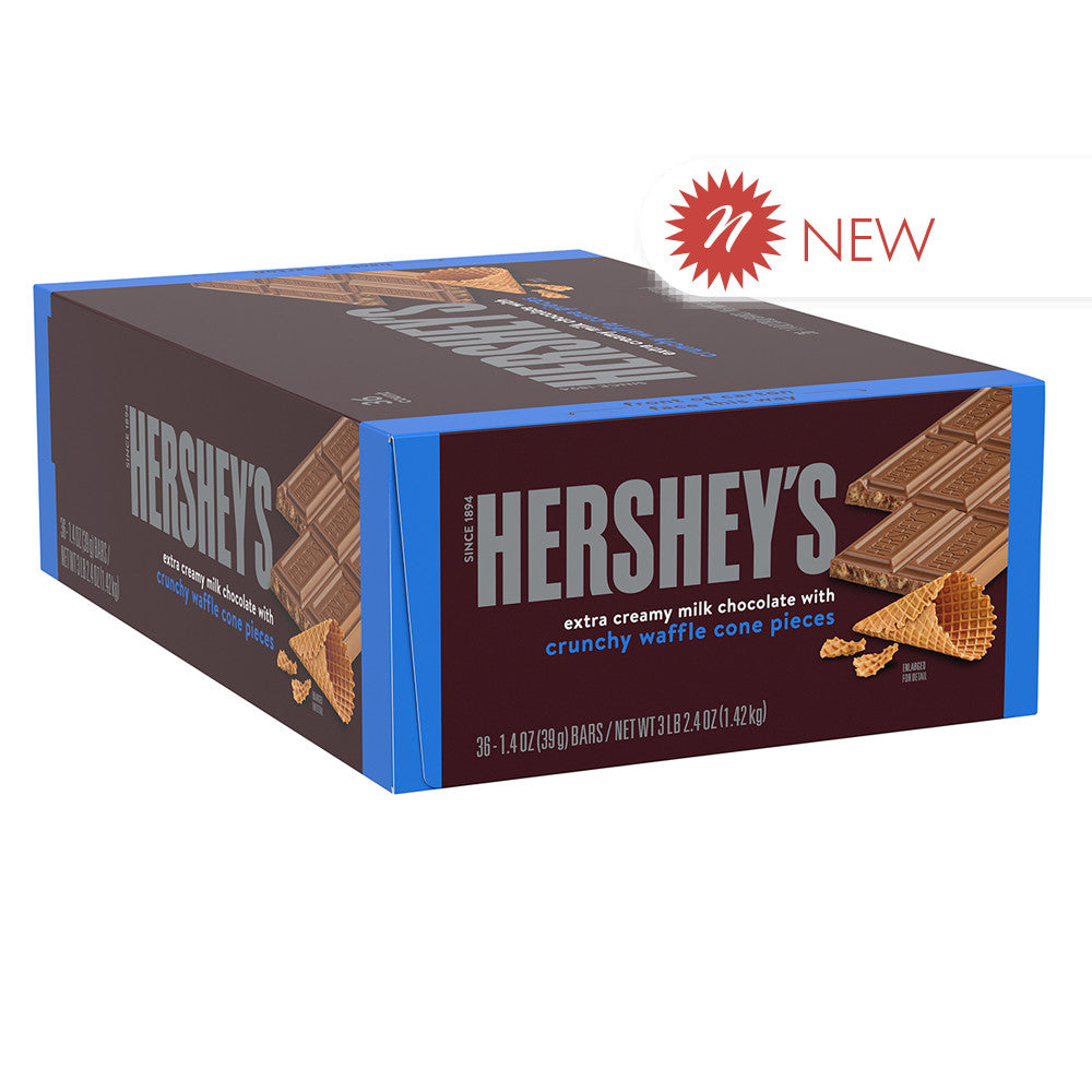 Wholesale Hershey - Milk - Waffle - Cone 1.4Oz- Bulk