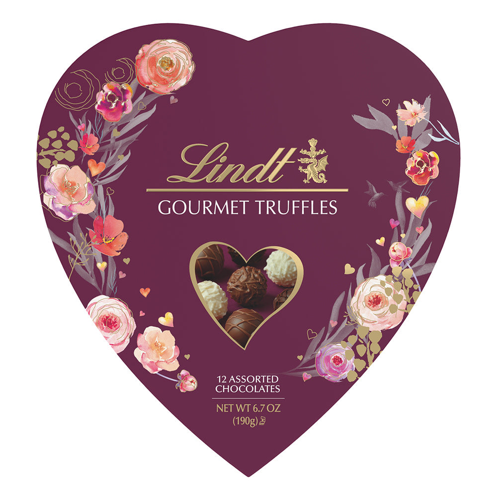 Wholesale Lindt Gourmet Truffle Heart Box- Bulk