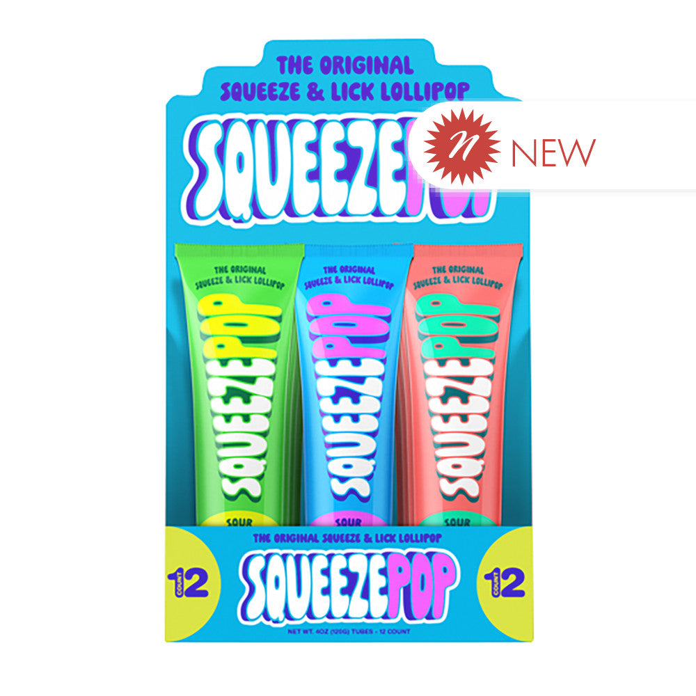 Wholesale Squeeze Pop - Tube - Assorted - 4Oz- Bulk