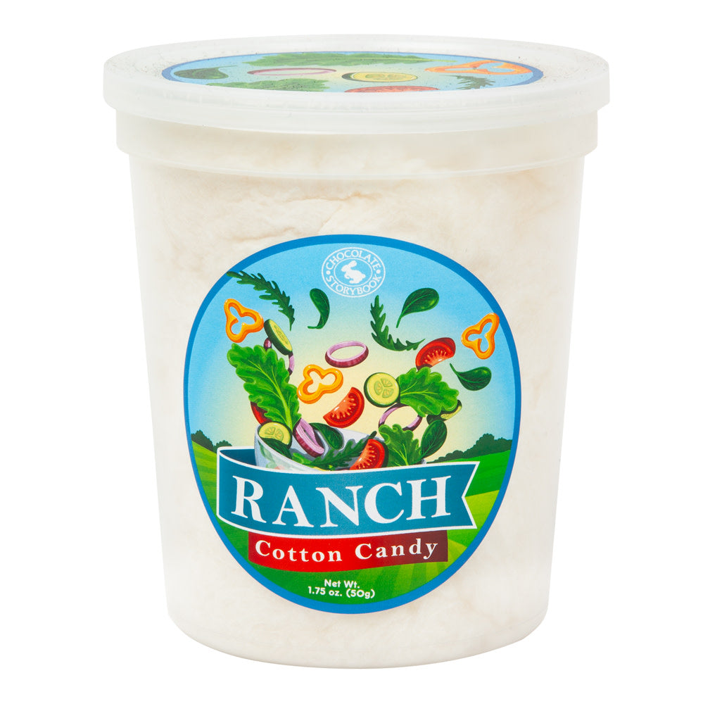 Wholesale Chocolate Storybook Ranch Cotton Candy 1.75 Oz Tub-12ct Case Bulk