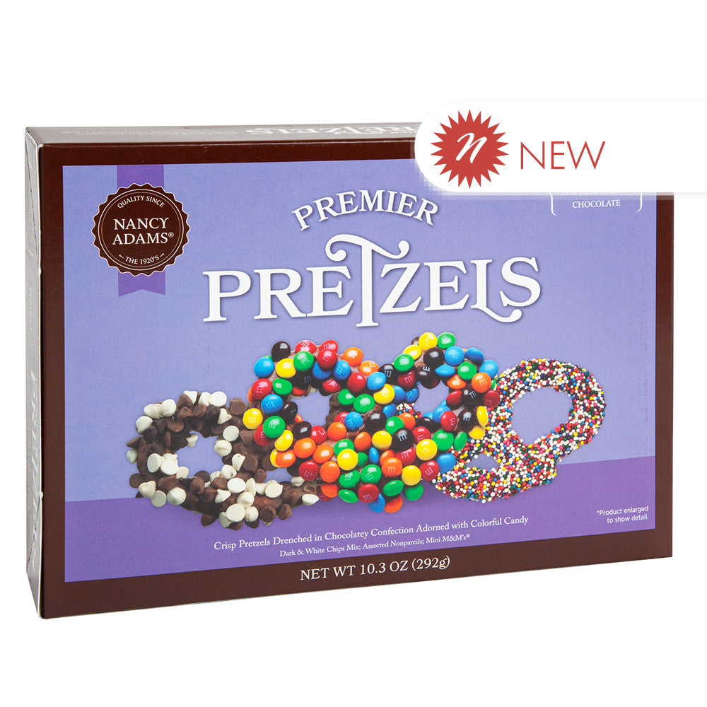 Wholesale Nancy Adams Premier Pretzel 10.3 Oz Box-6ct Case Bulk