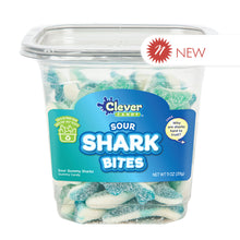 Wholesale Müttenberg Candy Sour Shark Bites Gummy Sour Sharks 11 Oz Tub- Bulk