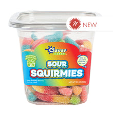 Wholesale Müttenberg Candy Sour Squirmies Sour Neon Worms 13.5 Oz Tub- Bulk