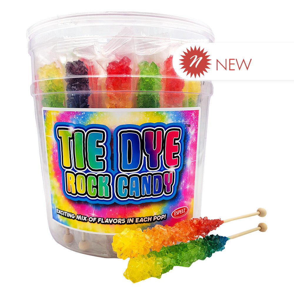 Wholesale Tie Dye - Rock Candy - Tub- Bulk