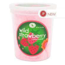 Wholesale Chocolate Storybook Wild Strawberry Cotton Candy 1.75 Oz Tub- Bulk