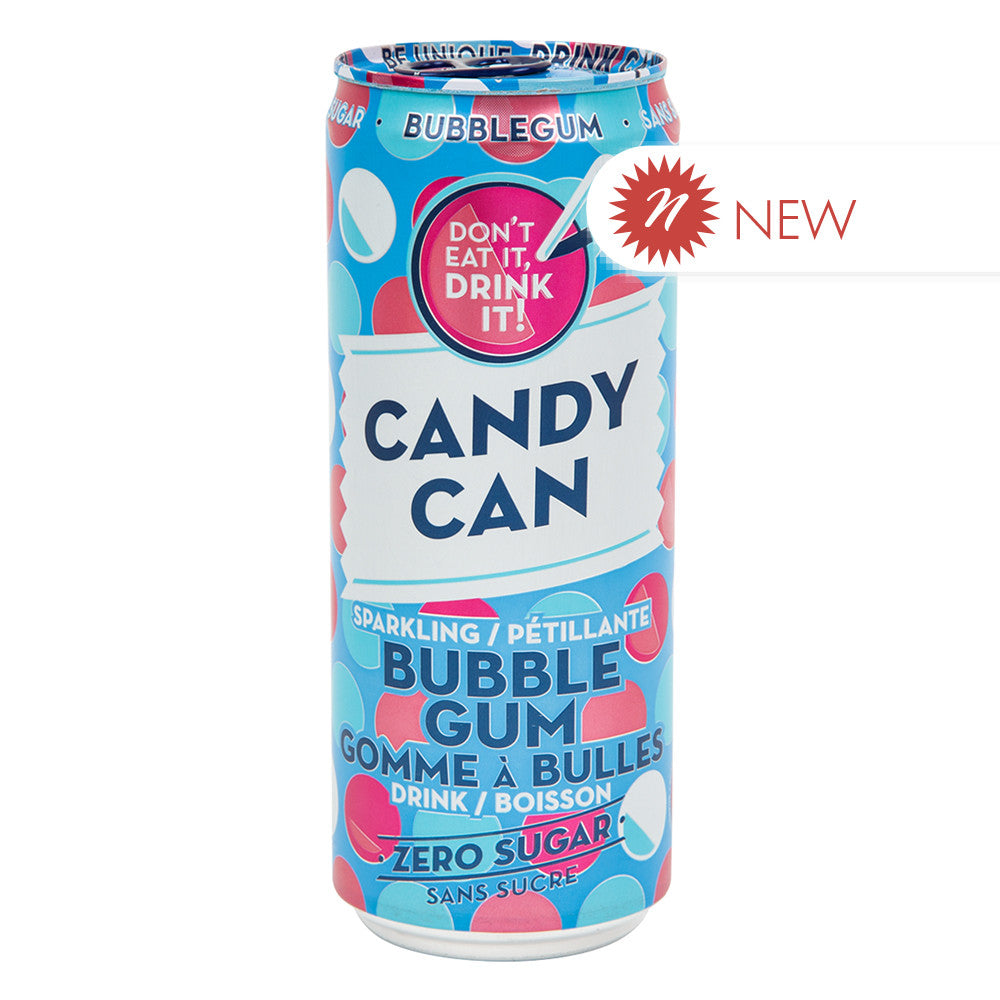 Wholesale Candy Can Bubble Gum Sparkling Drink 11.16 Oz Can-12ct Case Bulk