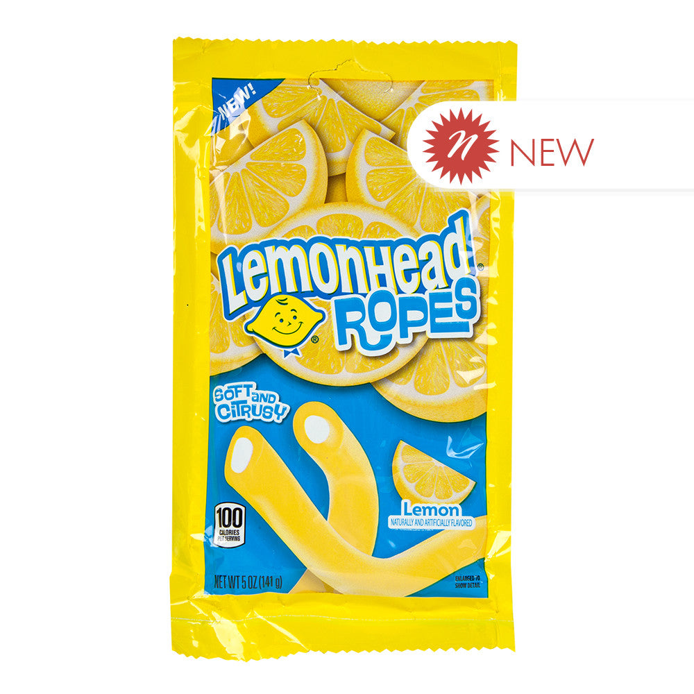 Wholesale Lemonhead Ropes 3 Oz Peg Bag- Bulk