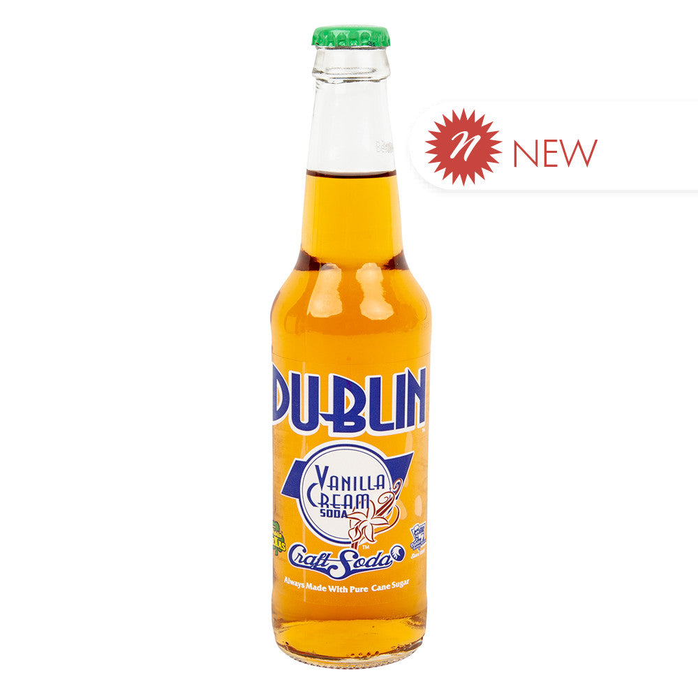 Wholesale Dublin - Vanilla Cream Soda-24ct Case Bulk