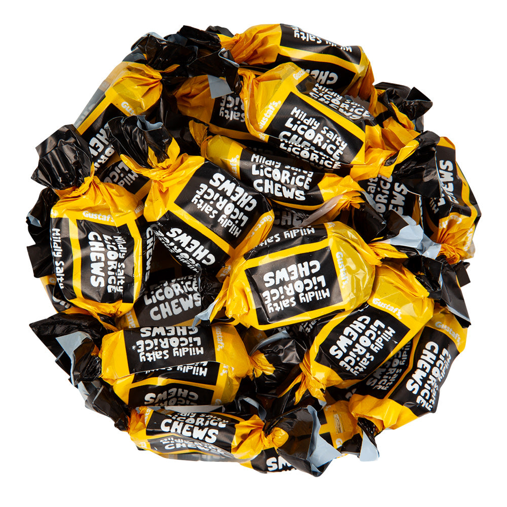 Wholesale Gustaf’S Mildly Salty Licorice Toffee Chews- Bulk