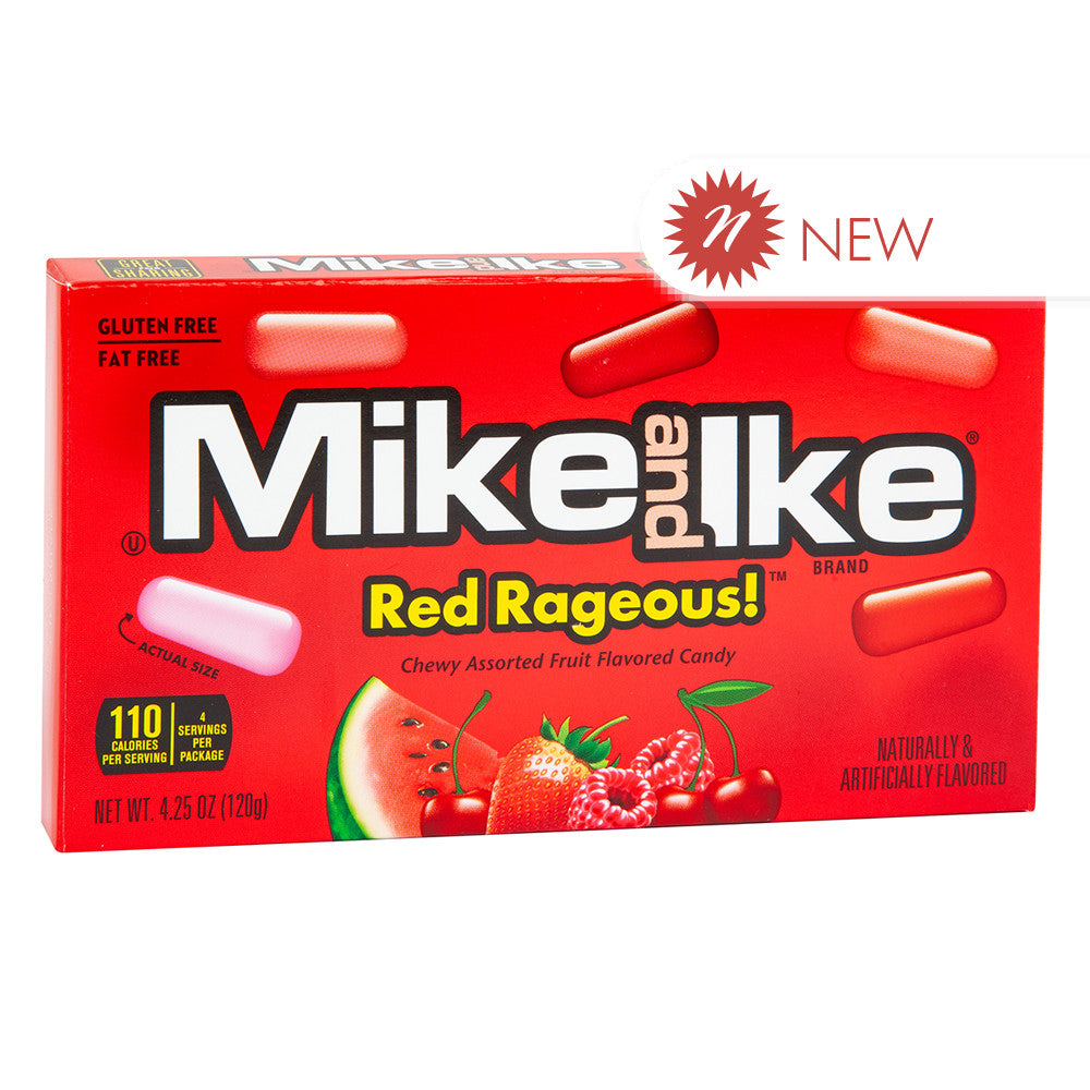 Wholesale Mike & Ike - Red Rageous - Theater Box- Bulk