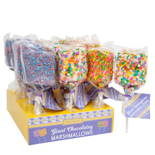Wholesale Melville Candy Company Spring Giant Chocolatey Marshmallow Pops- Bulk