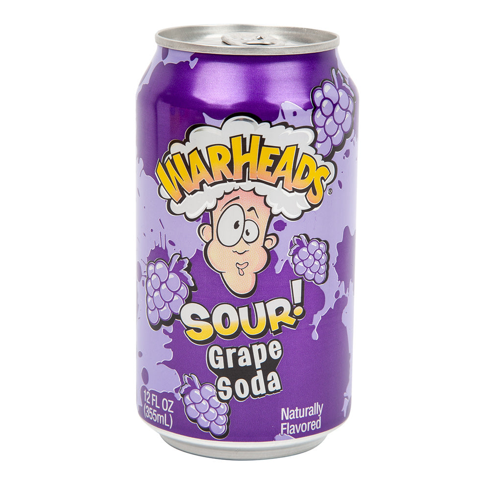 Wholesale Warheads - Soda - Sour - Grape-12ct Case Bulk