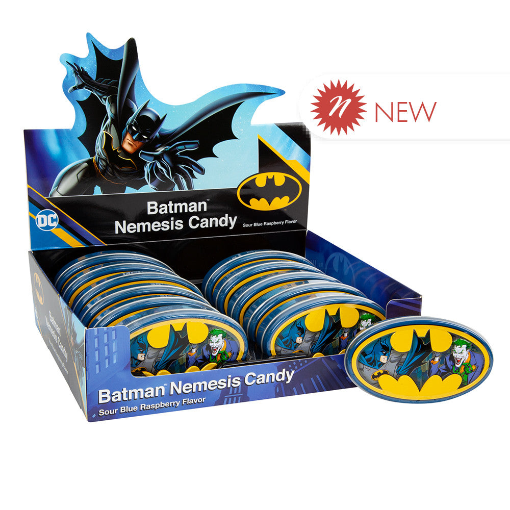 Wholesale Batman - Nemisis Candy - Sour Blu Ras - 1.2Oz- Bulk