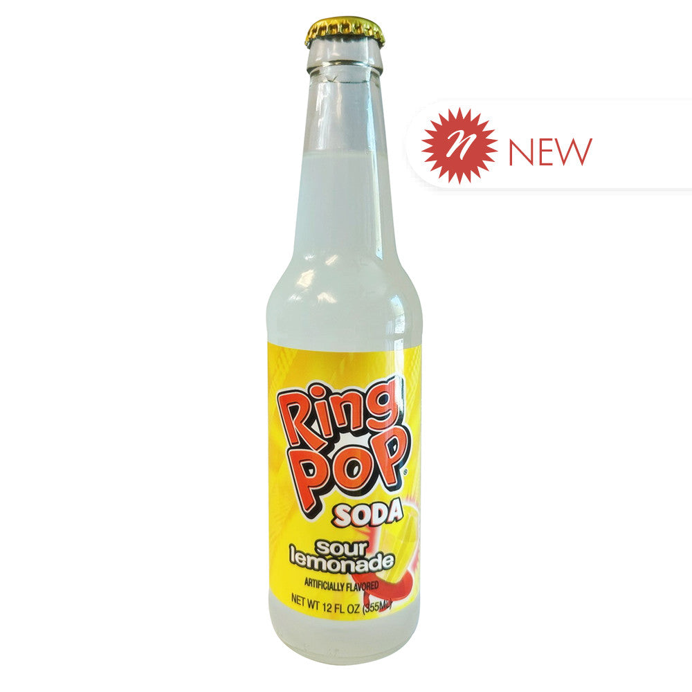 Wholesale Ring Pop Soda Sour Lemonade-24ct Case Bulk