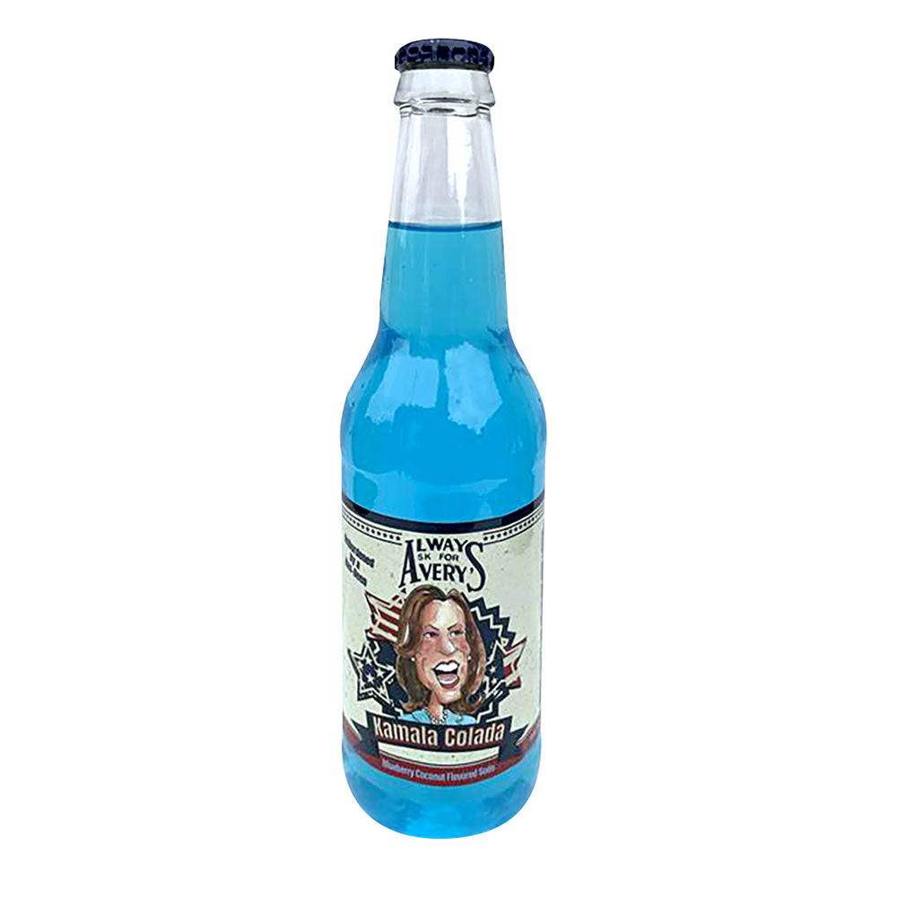 Wholesale Averys Kamala Colada Presidential Soda-24ct Case Bulk