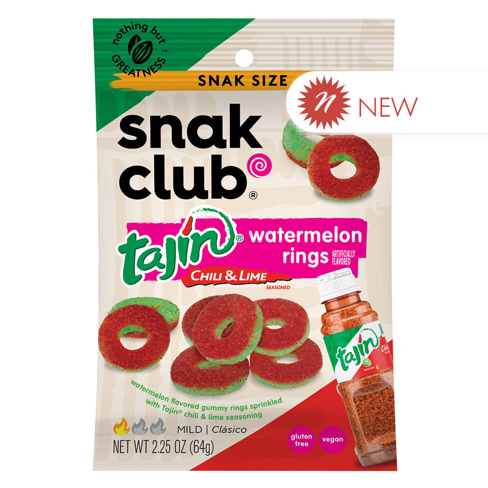 Wholesale Snak Club - Tajin - Watermln Rings- Bulk