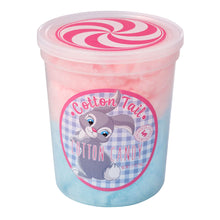 Wholesale Chocolate Storybook Pink Vanilla Blue Raspberry Cotton Tails Cotton Candy 1.75 Oz Tub- Bulk