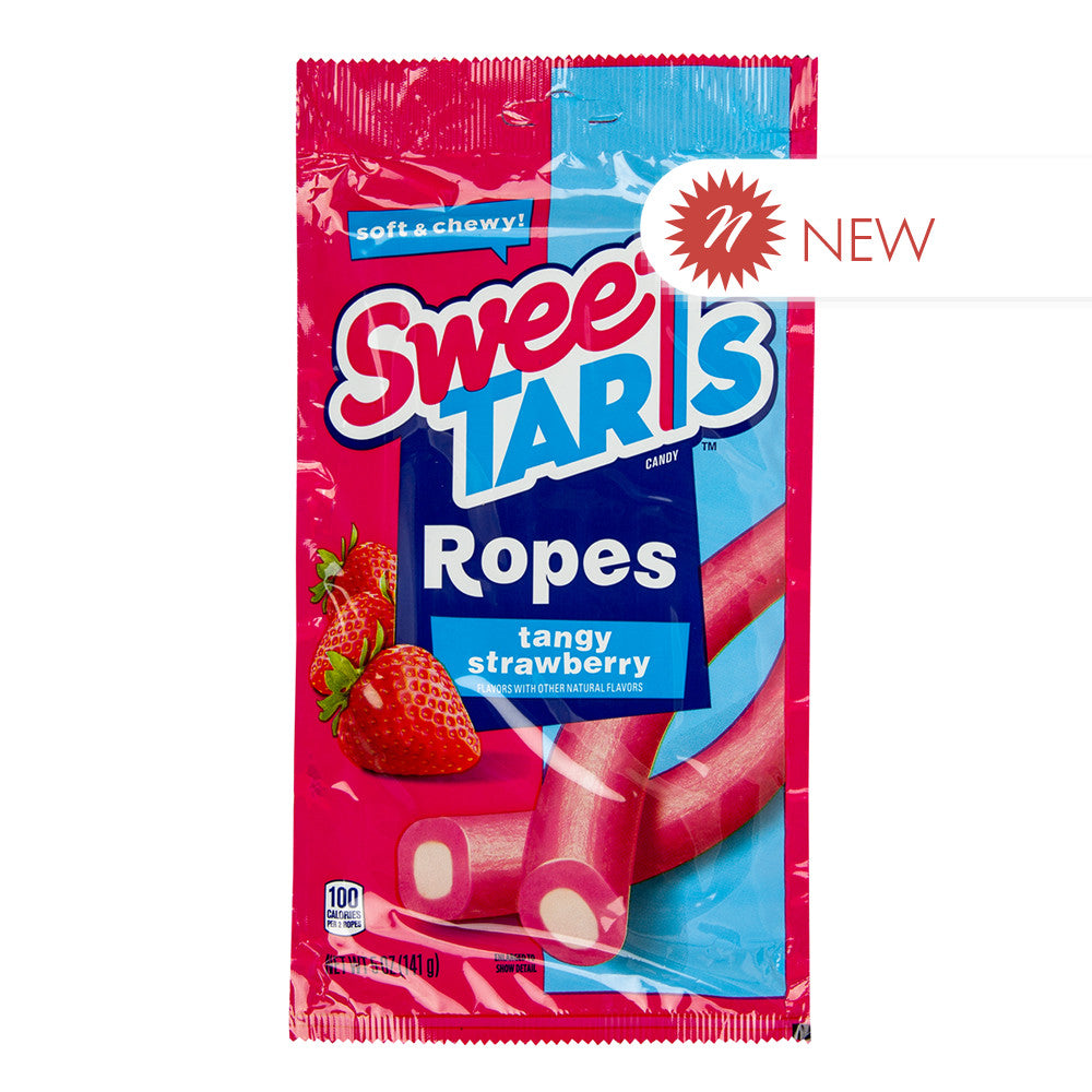 Wholesale Sweetarts Tangy Strawberry Ropes 5 Oz Peg Bag-12ct Case Bulk