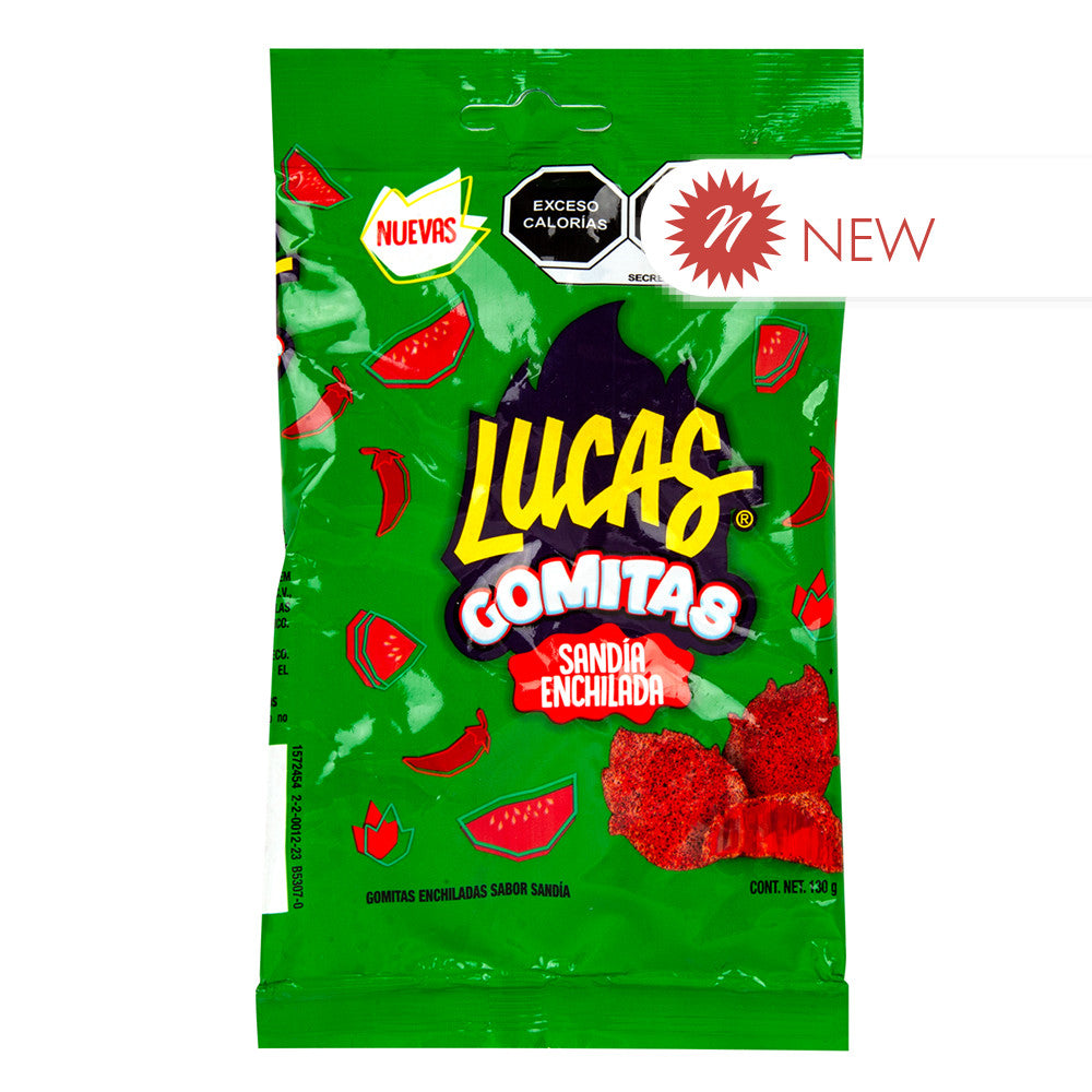 Wholesale Lucas Sandia Enchilada Gomitas Peg Bag- Bulk