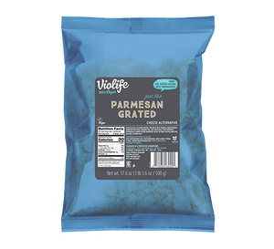 Wholesale Violife Vegan Parmesan Grated 1.1 Lb-10ct Case Bulk