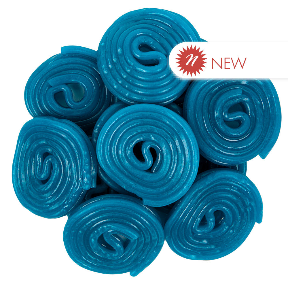Wholesale Licorice Broadway Wheels Blue Raspberry- Bulk