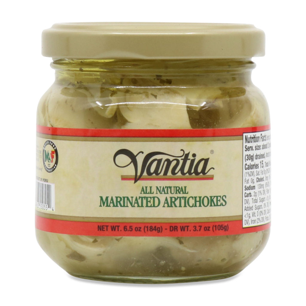 Wholesale Vantia Marinated Artichokes 6 oz- Bulk