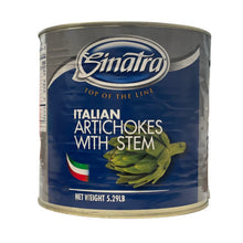 Wholesale Sinatra Roman Artichokes with Stems TINS 3 kg- Bulk