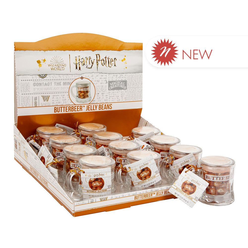 Wholesale Jelly Belly - Hrry Ptr - Mini Mug - Butterbeer-12ct Case Bulk