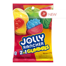 Wholesale Jolly Rancher Misfits 2 In 1 Gummies 6.5 Oz Peg Bag- Bulk