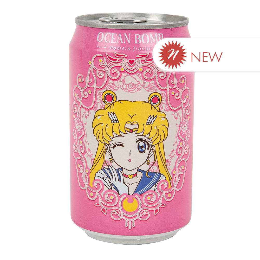 Wholesale Sailor Moon Ocean Bomb Pomelo Sparkling Water Can- Bulk