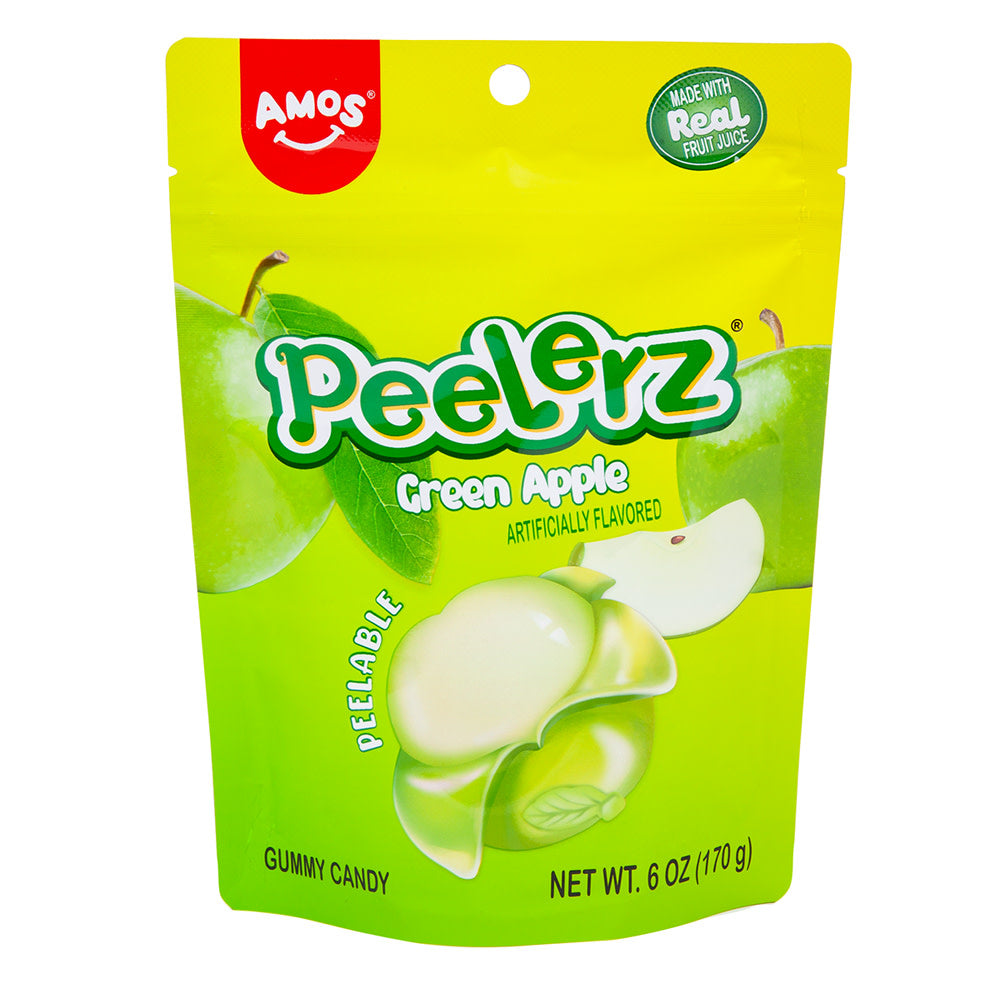 Wholesale Peelerz Gummy Apple 6 Oz Bag- Bulk