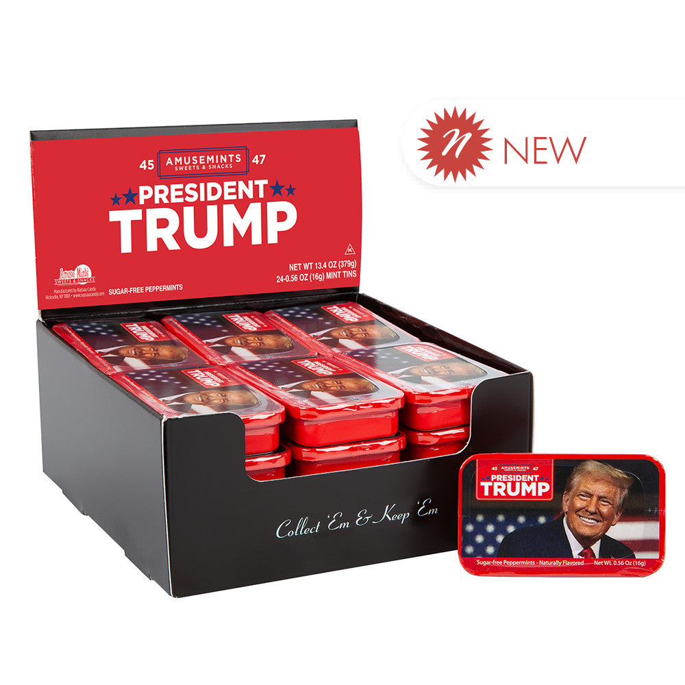 Wholesale President Trump Mint Tin- Bulk