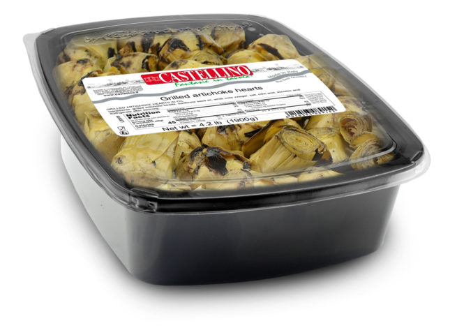Wholesale Castellino Grilled Artichoke Hearts 4 lb- Bulk