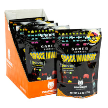 Wholesale Space Invaders Gamer Gummies 4.4 Oz Pouch- Bulk