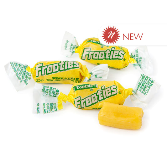 Wholesale Tootsie Roll - Bag - Frooties - Pineapple- Bulk