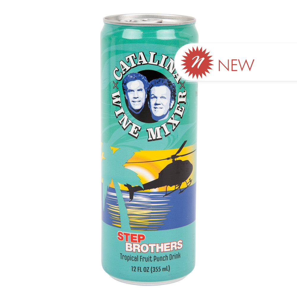 Wholesale Step Brothers Catalina Wine Mixer Tropical Fruit Punch 12 Oz Can- Bulk