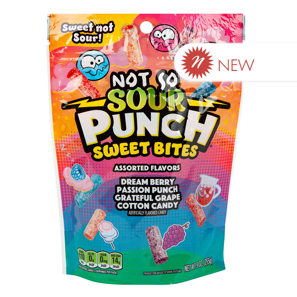 Wholesale Sour Punch - Sweet Bites - Assorted - Peg - 5Oz- Bulk