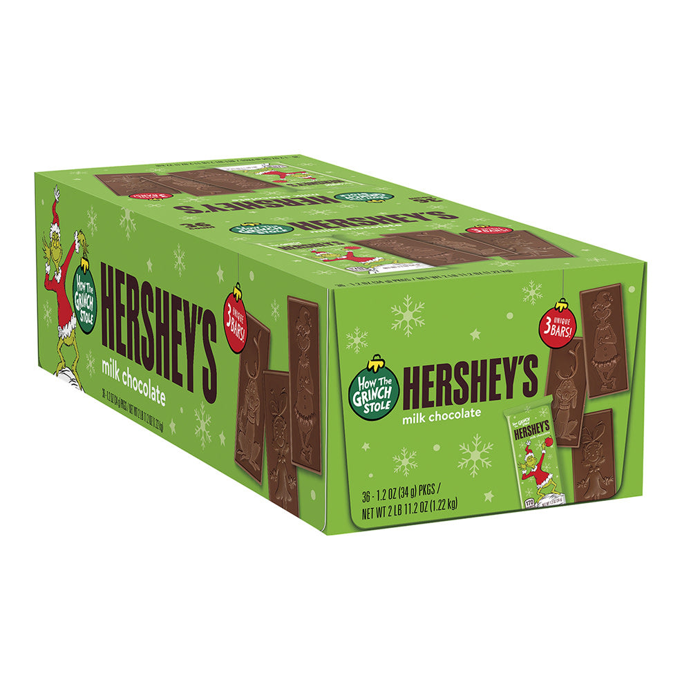 Wholesale The Grinch Hershey’S Milk Chocolate Bar 1.2 Oz- Bulk