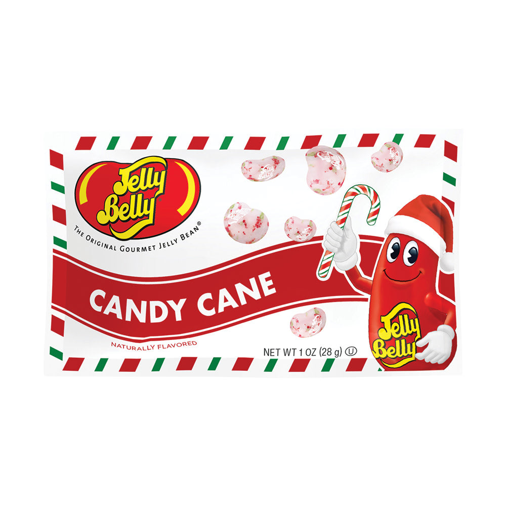 Wholesale Jelly Belly Holiday Candy Cane 1 Oz Bags- Bulk