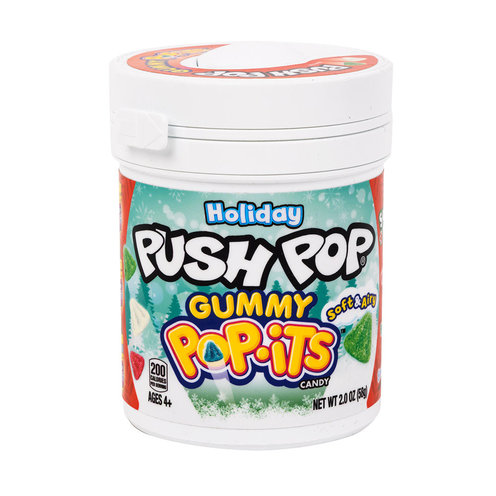 Wholesale Push Pop Assorted Holiday Gummy Pop Its 2 Oz- Bulk