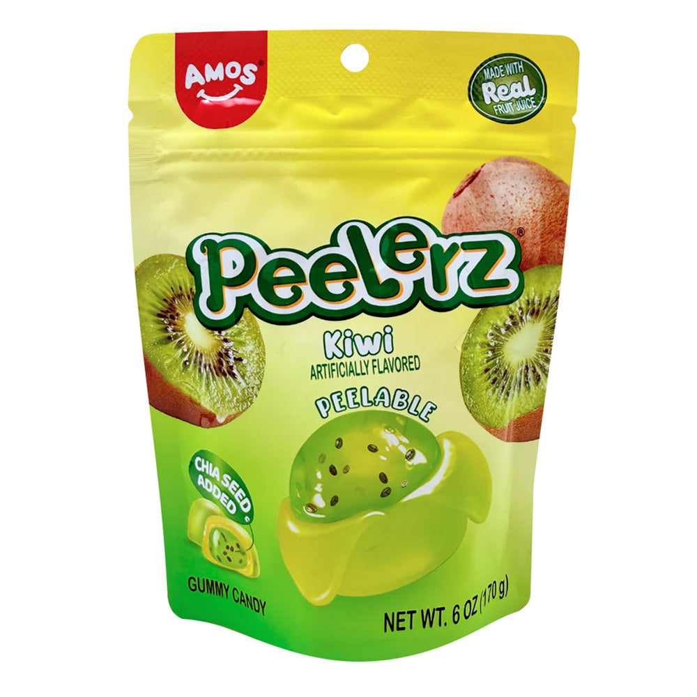Wholesale Peelerz Gummy Kiwi 6 Oz Bag- Bulk