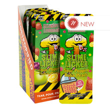 Wholesale Slime Licker - Boba Pearls Sour Strawberry Lemon - 3Oz- Bulk